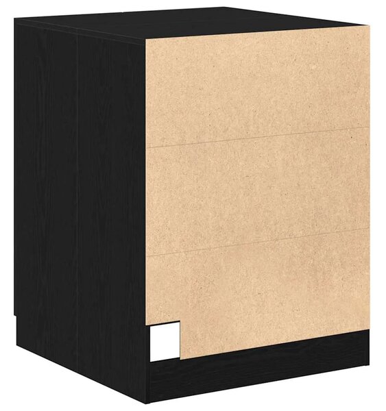 Ormar za perilicu rublja Crni hrast 70 5 x 71 5 x 91 5 cm - Crni hrast