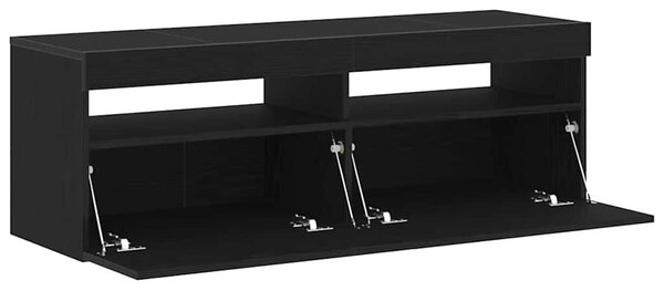 TV ormar 120 x 35 x 40 cm Crni hrast Konstruirano drvo - Crni hrast 120 cm 1