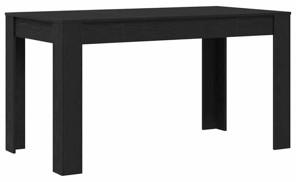 Stol za objedovanje Crni hrast 140 x 74 5 x 76 cm - Crni hrast
