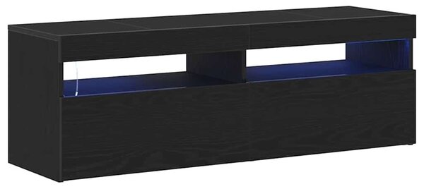 TV ormar 120 x 35 x 40 cm Crni hrast Konstruirano drvo - Crni hrast 120 cm 1