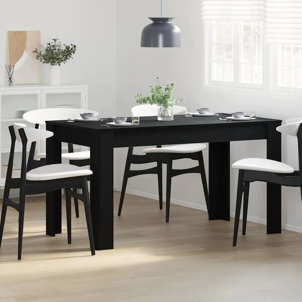 Stol za objedovanje Crni hrast 140 x 74 5 x 76 cm - Crni hrast