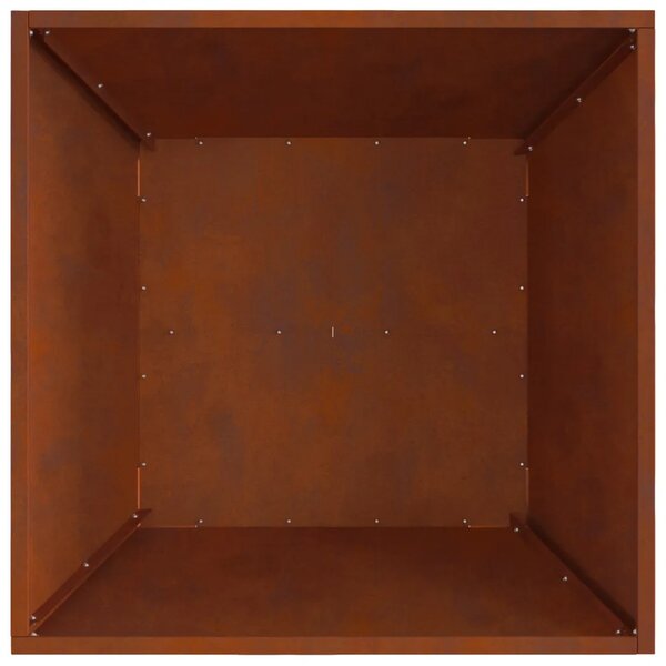 Vatra zdjela Rđa 80 x 80 x 40 cm - Otporni čelik / smeđa 80 x 80 x 40 cm