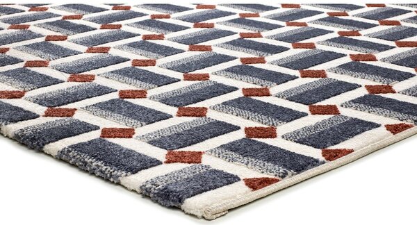 Plavi tepih 80x150 cm Amara – Universal