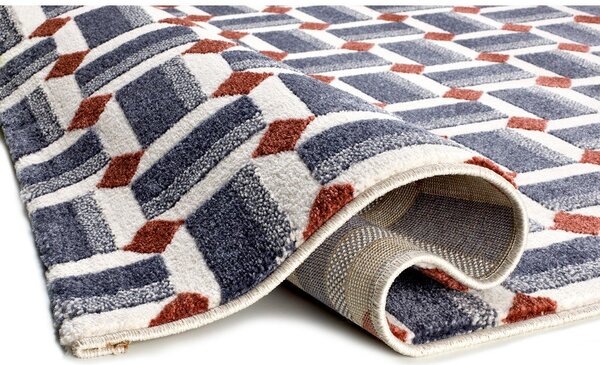 Plavi tepih 80x150 cm Amara – Universal