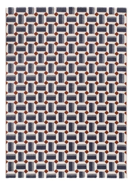 Plavi tepih 80x150 cm Amara – Universal