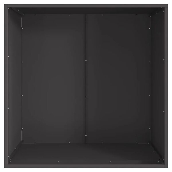 Vatra zdjela Crna Čelik otporan na vremenske uvjete - Čelik s hladno valjanom površinom/crna 80 x 80 x 43 cm