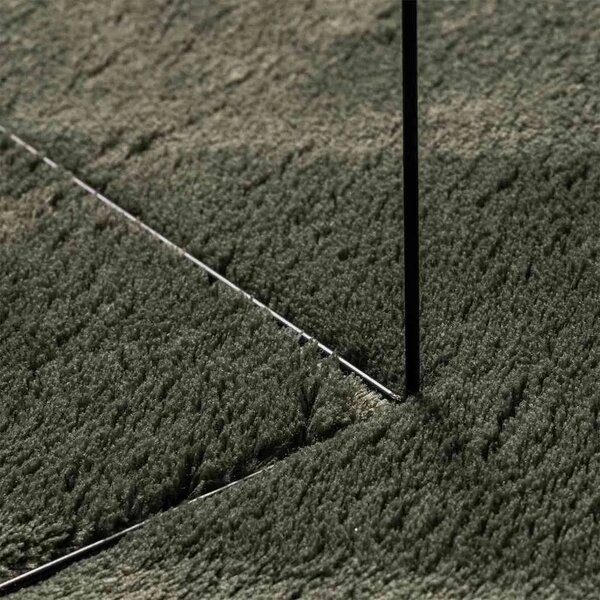 Tepih HUARTE Šumsko zelena 160 x 230 cm 100% poliester - Šumsko zelena 160 x 230 cm