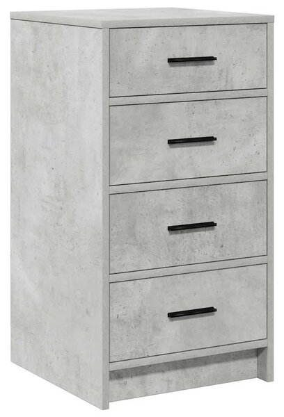 Toaletni stol 3 kom. Betonski sivi 78 5 x 41 x 135 cm - Beton siva