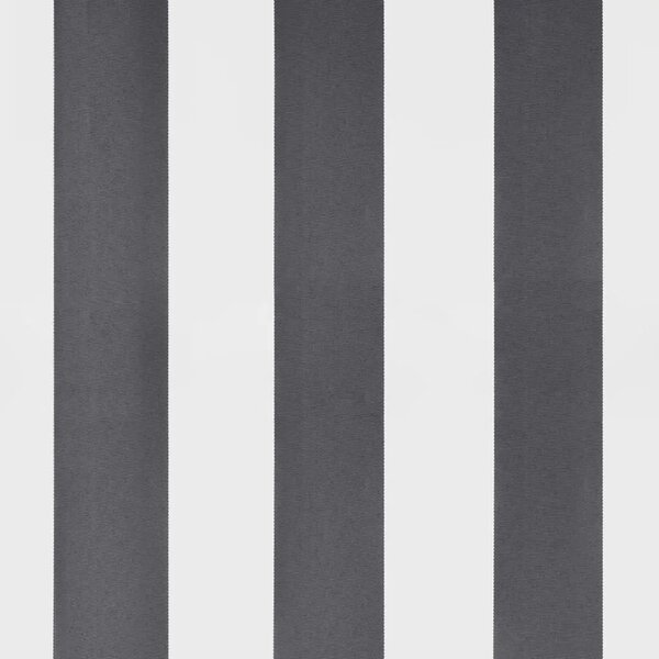 Tenda na uvlačenje antracit i bijela 3x2 5 m tkanina i aluminij - Antracit i bijela (bijeli okvir) 3 x 2.5 m 1 anthracite and wh