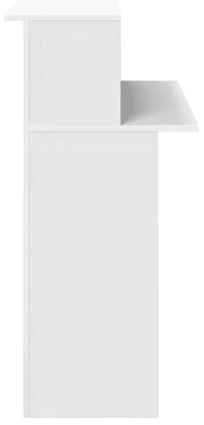 Recepcijski stol Bijeli 100x50x103 5 cm Inženirsko drvo - Bijela Bijela