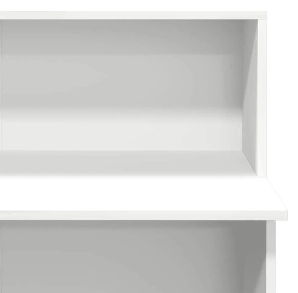 Recepcijski stol Bijeli 100x50x103 5 cm Inženirsko drvo - Bijela Bijela