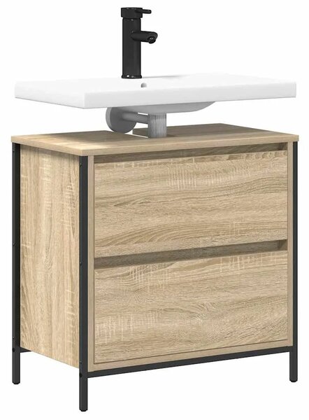 Kupaonski ormarić za Lavabo - Umivaonik s ladicama 90x34 5x60 cm - sonoma hrast 1 sonoma hrast
