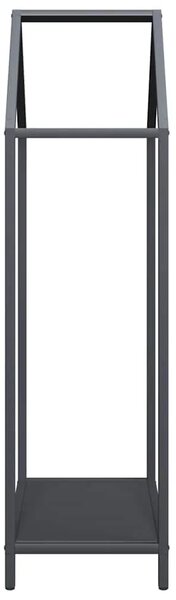 Stalak za drva antracit 40x25x90 cm hladno valjani čelik - Antracit 40 x 25 x 90 cm Antracit 40 x 25 x 90 cm