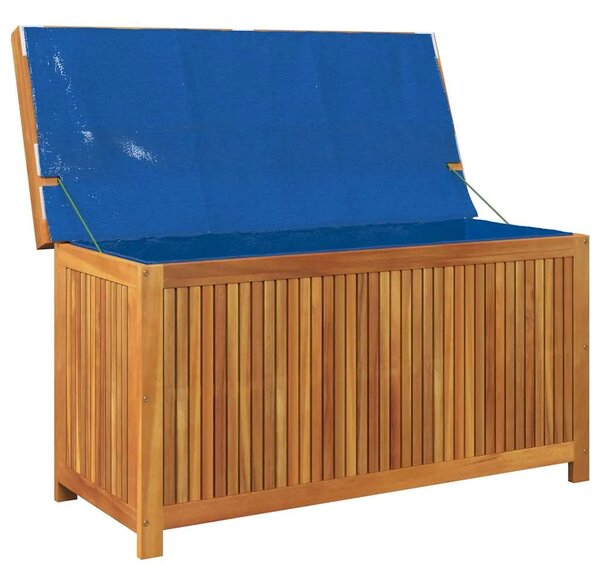 Vanjska kutija za jastuke 113x50x60 5 cm masivno drvo bagrema - Krem bijela 113 x 50 x 60.5 cm Krem bijela 113 x 50 x 60.5 cm