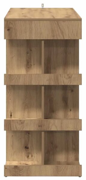Barski stol sa stalkom boja hrasta artisan 100 x 50 x 101 5 cm - hrast artisan 1 Hrast artisan