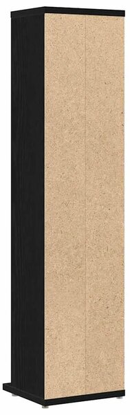 CD stalak – Ormarić za CD-ove crni hrast 21x20x88 cm konstruirano drvo - Crni hrast 1 Crni hrast