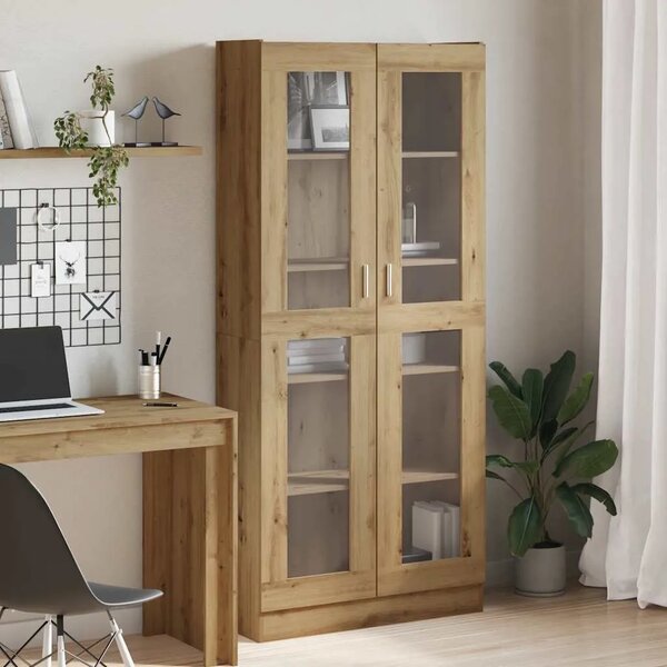 Visoka ploča Artisan hrast 82 5x30 5x185 cm izrađeno drvo - hrast artisan 1 185 cm Hrast artisan