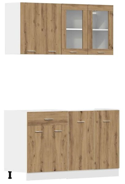 Set kuhinjskih ormarića od 4 dijela Lyon Artisan hrast inženjersko drvo - artisian oak 1 1 artisian oak