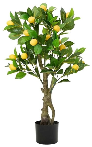 Umjetno stablo limuna 234 listova 90 cm zeleno - 90 cm 1 90 cm