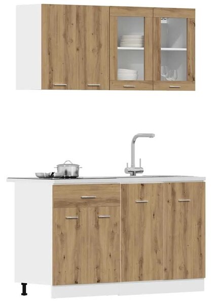 Set kuhinjskih ormarića od 4 dijela Lyon Artisan hrast inženjersko drvo - artisian oak 1 1 artisian oak