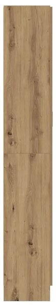 Visoka ploča Artisan hrast 82 5x30 5x185 cm izrađeno drvo - hrast artisan 1 185 cm Hrast artisan
