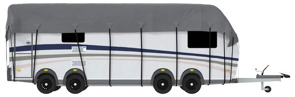 Krovni pokrivač karavana sivi 900x300 cm netkana tkanina - 900 x 300 cm 1 900 x 300 cm