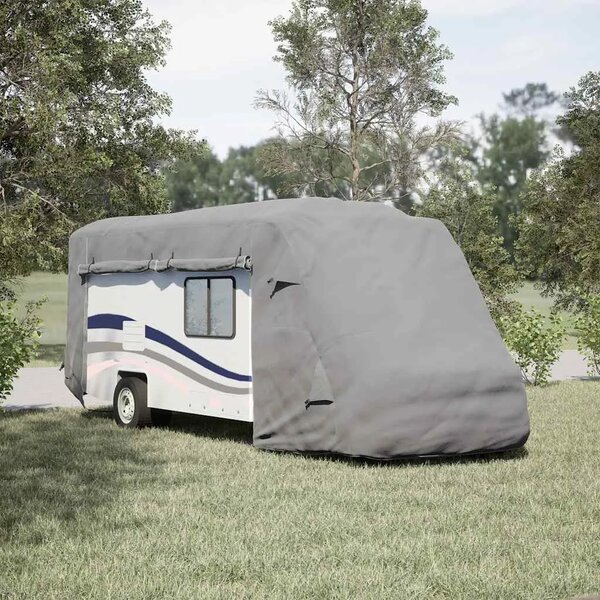 Navlake za kamper sive 660x235x275 cm netkana tkanina - 660 x 235 x 275 cm 1 660 x 235 x 275 cm