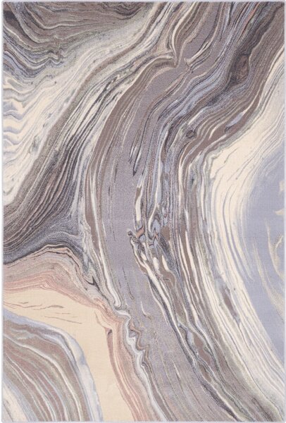 Sivi vuneni tepih 200x300 cm Agate – Agnella