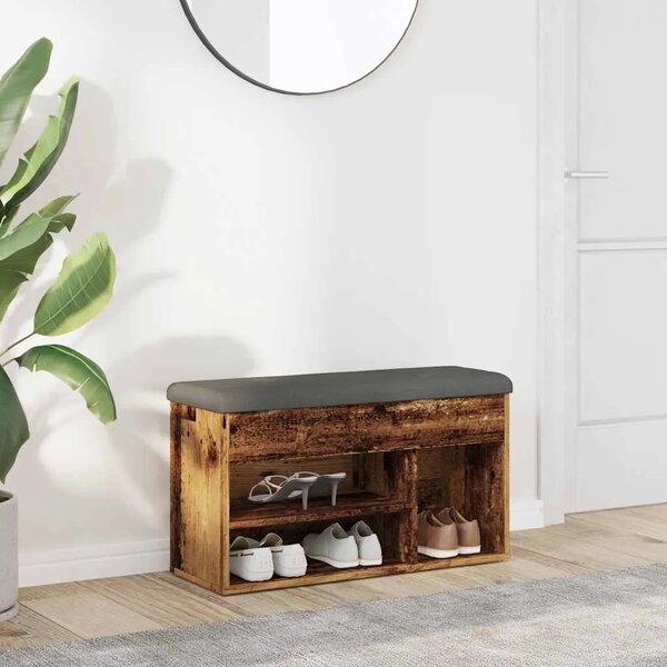Klupa za cipele staro drvo 82x32x45 5 cm izrađeno drvo - Staro drvo Staro drvo