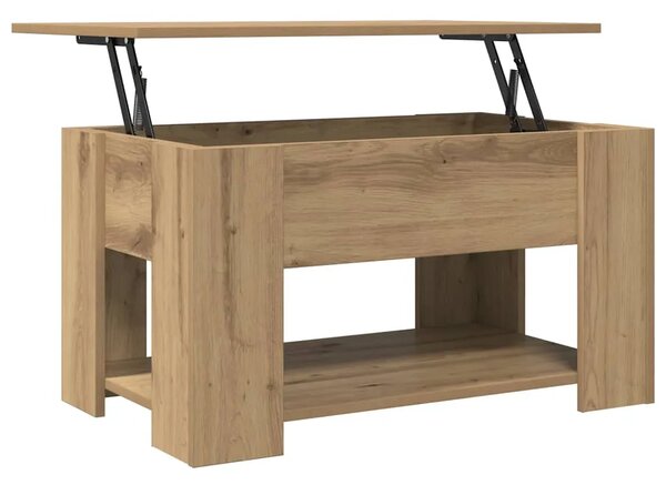 Stol za kavu Artisan hrast 79x49x41 cm Konstruirano drvo - hrast artisan 79 x 49 x 41 cm 1 Hrast artisan