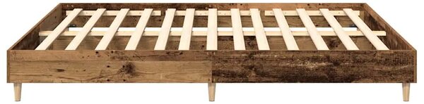 Okvir kreveta bez madraca staro drvo 200x200 cm - Staro drvo 200 x 200 cm Staro drvo 200 x 200 cm
