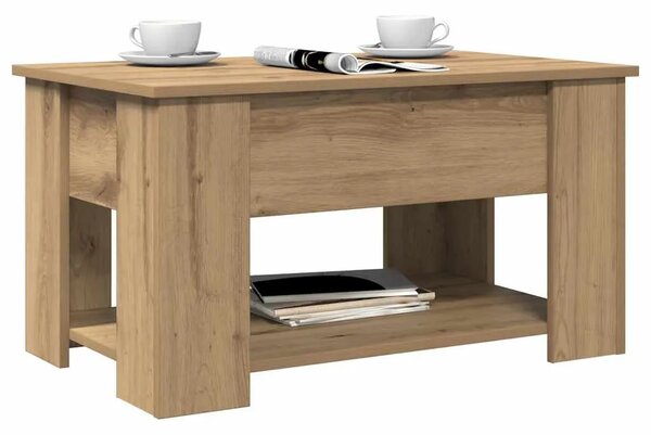 Stol za kavu Artisan hrast 79x49x41 cm Konstruirano drvo - hrast artisan 79 x 49 x 41 cm 1 Hrast artisan