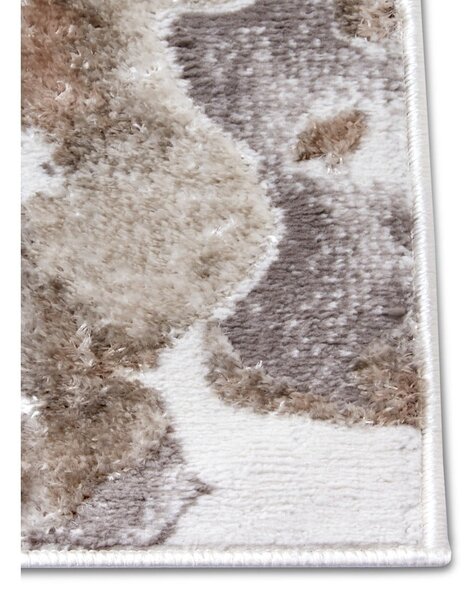 Sivo-smeđi tepih 57x90 cm Shine Floral – Hanse Home
