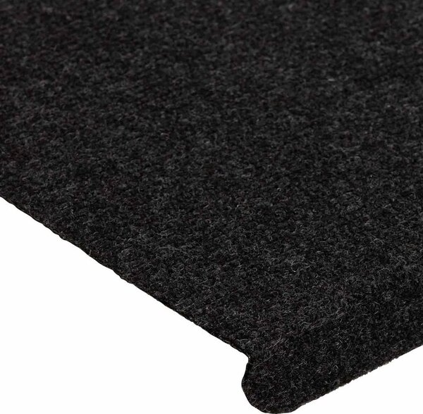 Ljepljivi tepisi za stepenice 30 kom crni 65x24 5x3 5 cm - Crna 65 x 24.5 x 3.5 cm 30 Crna