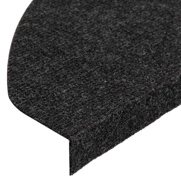 Ljepljivi tepisi za stepenice 30 kom crni 65x22 5x3 5 cm - Crna 65 x 22.5 x 3.5 cm 30 Crna