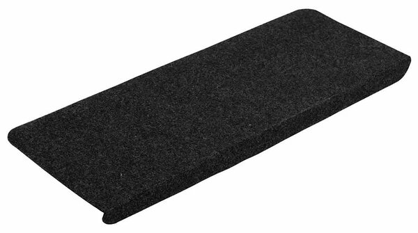 Ljepljivi tepisi za stepenice 30 kom crni 65x24 5x3 5 cm - Crna 65 x 24.5 x 3.5 cm 30 Crna