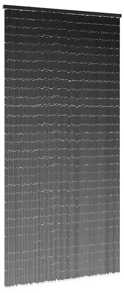 Zavjesa za vrata protiv muha tamnosiva 100x200 cm bambus - Tamno siva 100 x 200 cm Tamno siva 100 x 200 cm