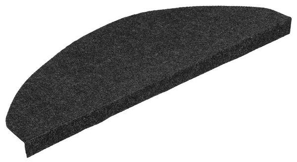 Ljepljivi tepisi za stepenice 30 kom crni 65x22 5x3 5 cm - Crna 65 x 22.5 x 3.5 cm 30 Crna