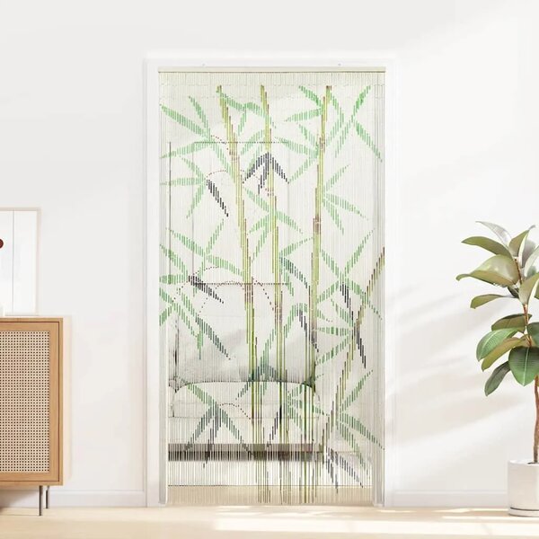 Zavjesa za vrata protiv muha Otisak bambusa 100x200 cm - 100 x 200 cm bambus 100 x 200 cm bambus
