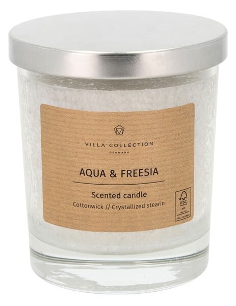 Mirisna svijeća vrijeme gorenja 40 h Kras: Aqua & Freesia – Villa Collection