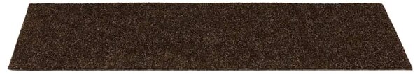 Prostirke za stepenice samoljepljive 30 kom 60x25 cm smeđe pravokutne - Smeđa 60 x 25 cm 30 Smeđa