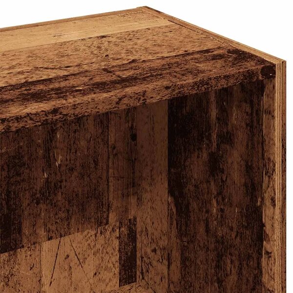 Ormarić za knjige staro drvo 50x25x80 cm konstruirano drvo - Staro drvo 1 Staro drvo