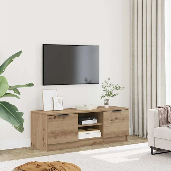 TV ormarić Artisan hrast 102x35x36 5 cm izrađeno drvo - hrast artisan 1 Hrast artisan