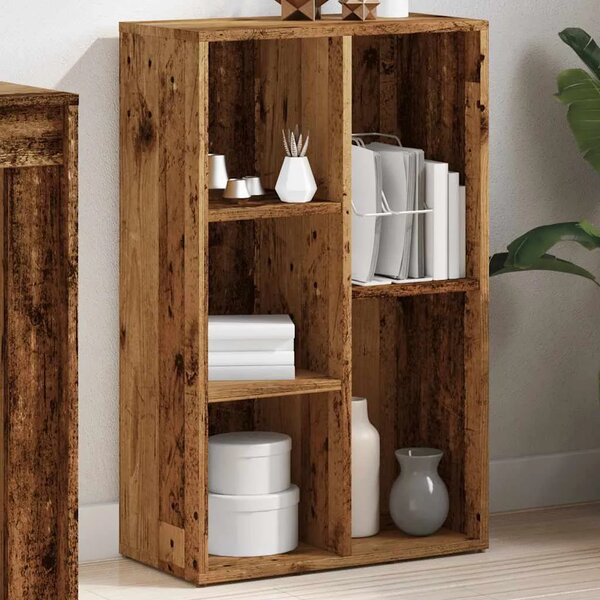 Ormarić za knjige staro drvo 50x25x80 cm konstruirano drvo - Staro drvo 1 Staro drvo