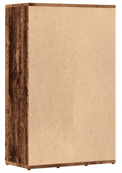 Ormarić za knjige staro drvo 50x25x80 cm konstruirano drvo - Staro drvo 1 Staro drvo