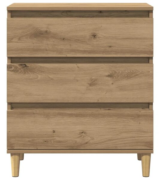 Komoda Artisan hrast 60x35x70 cm izrađeno drvo - hrast artisan 1 Hrast artisan