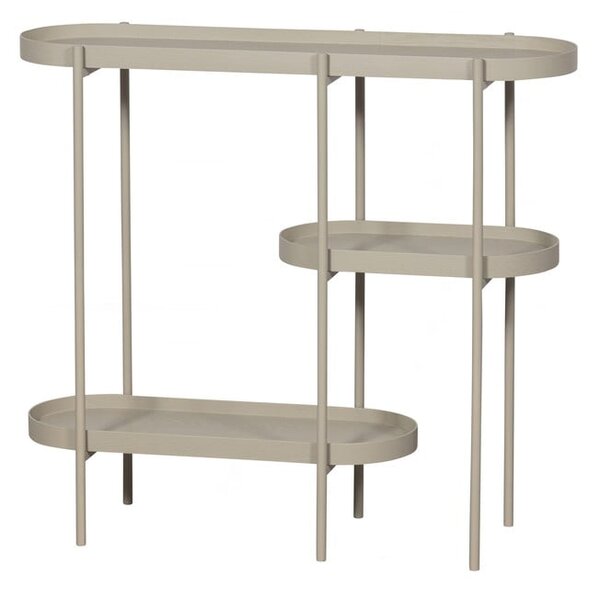 Metalni pomoćni stol 28x90 cm Noan – WOOOD