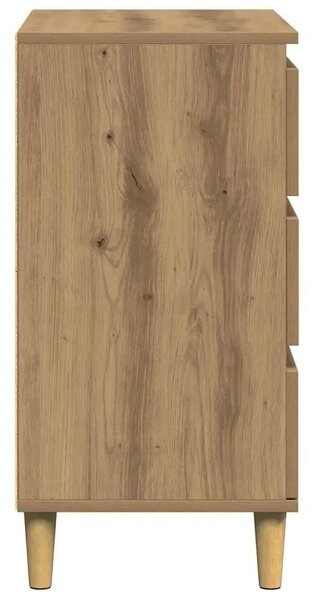 Komoda Artisan hrast 60x35x70 cm izrađeno drvo - hrast artisan 1 Hrast artisan