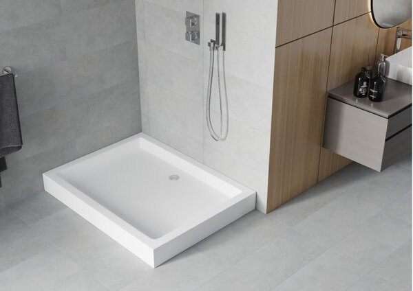 Mexen Rio pravokutna tuš kada 100 x 80 cm, bijela - 45108010