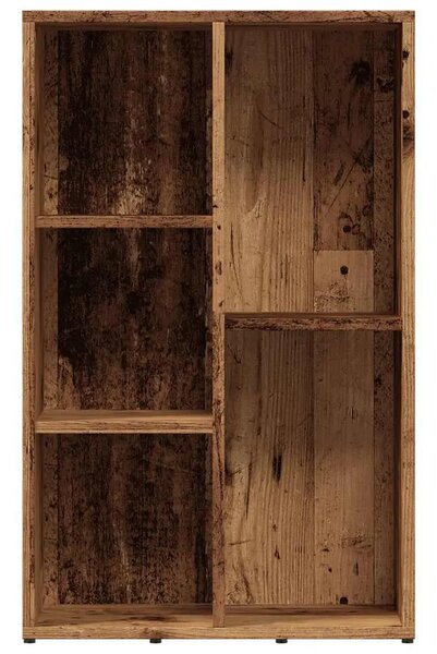 Ormarić za knjige staro drvo 50x25x80 cm konstruirano drvo - Staro drvo 1 Staro drvo